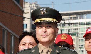 해병대 공보실장 “사건 이첩보류 최초 지시는 이종섭 장관”