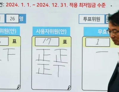 정부, 양대노총의 최저임금위 노동자위원 추천 몫 안 줄인다