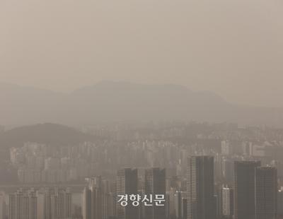 전국에 황사비…대기질 ‘매우 나쁨’