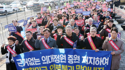 "정부와 싸우는데 젠틀한 인물?" 의협 이럴 땐 늘 강경파 뽑았다