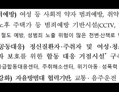 ‘동네 치안’ 강화 위해 공모 선정 지자체에 20억 지원