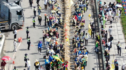 [사진] 500년 역사 ‘기지시줄다리기’ 축제