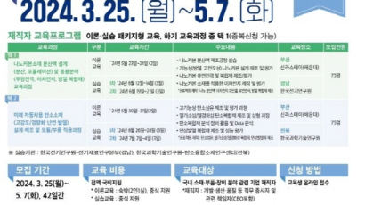 한국탄소나노산업협회, 탄소·나노소재 기반 제품화 전문인력 양성과정 개설