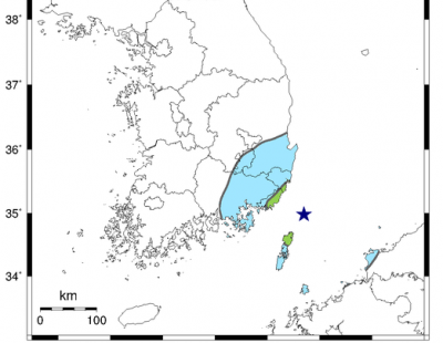 [속보] 대마도 지진에 부산·경남·울산 진도 3 흔들림