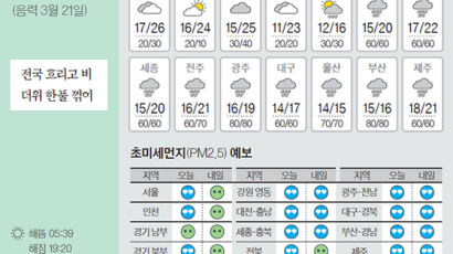 [오늘의 날씨] 4월 29일