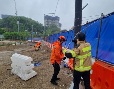 주택·도로 침수되고, 나무 쓰러지고…인천 비 피해 17건