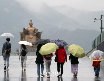 전국 흐리고 가끔 비…오후부터 대체로 그쳐[날씨]