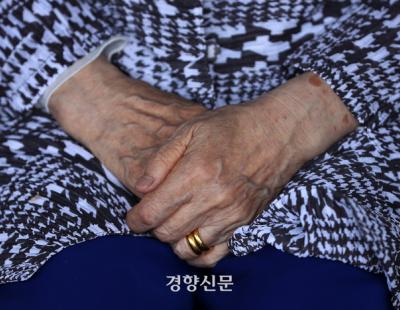 이용수 일본군 위안부 피해생존자…“베를린에 있는 소녀상을 지켜주세요”