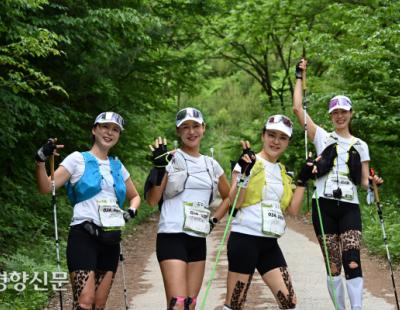 [경향포토] 세상을 바꾸는 여정, '2024 옥스팜 트레일워커'