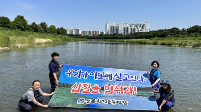 "우리 살고있다, 삽질 멈춰라"…전주 삼천 어종 18종→4종 준 까닭