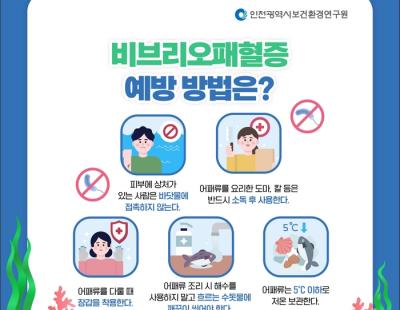 인천 바닷물서 올해 첫 비브리오패혈균 발견