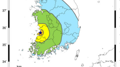 [속보] 전북 부안서 규모 4.8 지진…올해 최대 규모