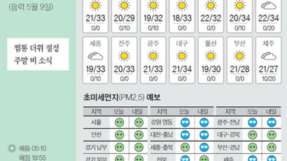 [오늘의 날씨] 6월 14일