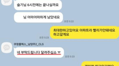 독촉에 "개처럼 뛰고 있다"…쿠팡 로켓배송 기사 과로사 의혹