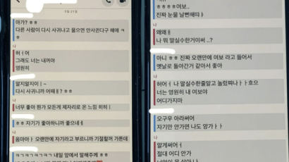 "키스마크는 내 잘못"…이해인, 성추행 피해자와 나눈 문자 공개