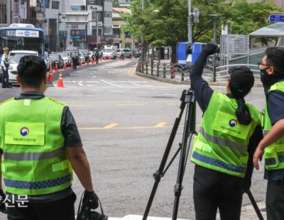 사고 운전자, 첫 피의자 조사서 “브레이크 딱딱했다”