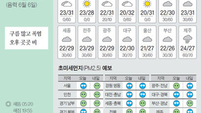 [오늘의 날씨] 7월 11일