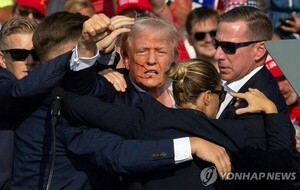 트럼프 전 대통령 유세 도중 총격…총격 용의자 현장에서 사망