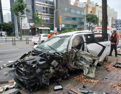 “난 운전 안 했어” 대구 인도 돌진 음주차량 탑승자들 서로 ‘발뺌’