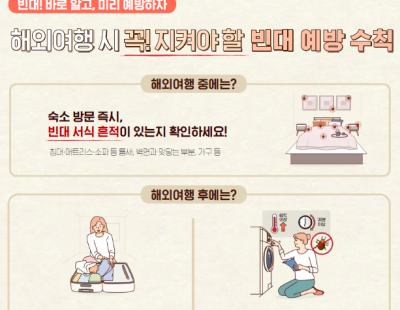 파리 올림픽 기간 ‘빈대 유입’ 경계령···빈대탐지견 시범 도입 등 선제 대응