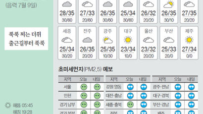 [오늘의 날씨] 8월 12일