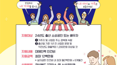 구미시, 소상공인 출산휴가 위해 대체인력 인건비 최대 1200만 원 지원