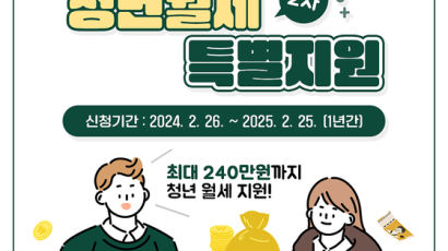 영주시 ‘청년 월세 특별지원’ 주거비 부담 줄여