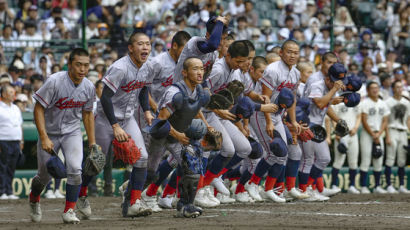 한국계 교토국제고, 日고시엔서 3연승…8강 진출 후 ‘동해바다’로 시작되는 교가불러