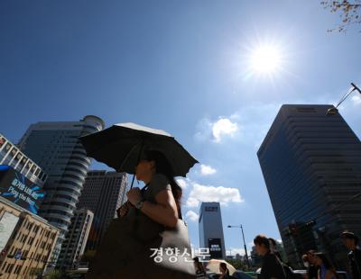 맑고 더운 토요일, 양산 챙기세요 [주말날씨]