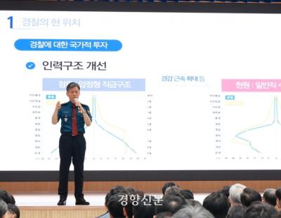 [단독] 조지호 경찰청장, “인사 제도 개선 위해 특진 정원 원점 재검토” 지시