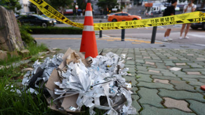 北 ‘쓰레기 풍선’ 낙하 우려…잠실야구장 군·경·소방 출동