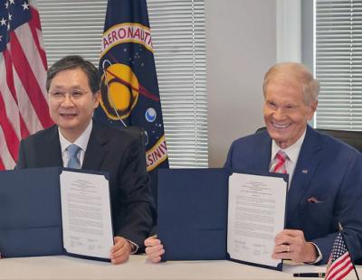 우주항공청·NASA, 공동성명서 채택…달 개척·우주 교통관리 협력