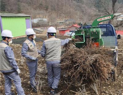 춘천 찾아가는 ‘영농 부산물 파쇄 지원단’ 운영···9개 읍·면·동 110개 농가 대상