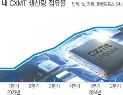 얕봤던 중국 D램, 턱밑 추격…삼성전자가 추운 이유 알겠네