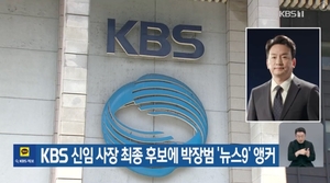 박장범 KBS 앵커, 뉴스 진행-휴가-차기 사장 후보